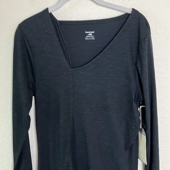 Horny Toad Long Sleeve Pirouette Dress Sz M NWT - Picture 3 of 9